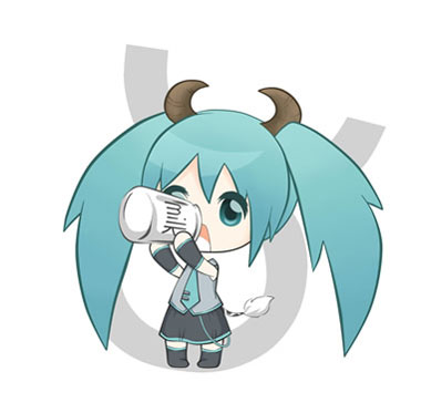 初音未来十二星座q版图片